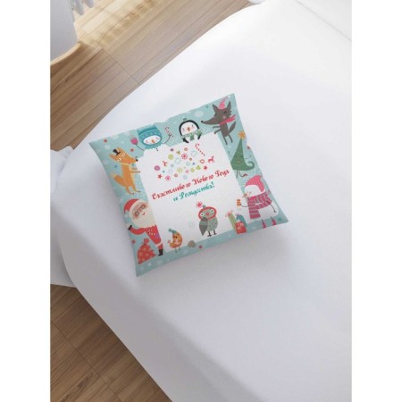Pillowess decorative "Forest congratulations", on a zipper, size 45x45 cm-1