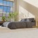 Lovelife Lovelife Lowel 1.5P Texture: Dark Gray, 143x215cm, 150x240cm, 50x70cm-2pcs, microfiber, 110 g/m2