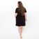 Dress, black color, size 50