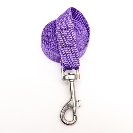 Leash of kapron -colored zoonik, 2 m x 2 cm, mix of flowers-1