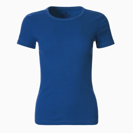 T-shirt female, color bright blue, size S (42)-5