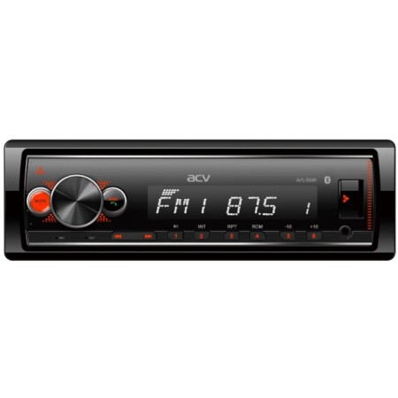 ACV MP3/WMA AVS-916BR 50WX4, Bluetooth, SD, USB, AUX, Red