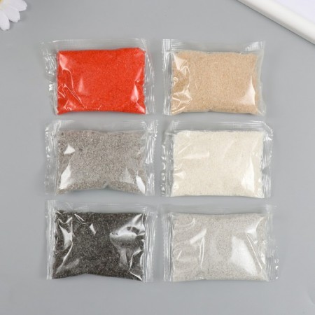 Colored sand set No. 4, 6 colors, 50 g each