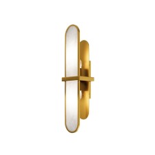 Bra Maytoni Mod099WL-02G, E14, 2x40 W, 125x115x550 mm, brass