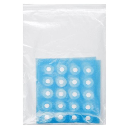 The Kuznetsova applicator, 40 thorns, spanbond, 14 x 32 cm, blue.-4