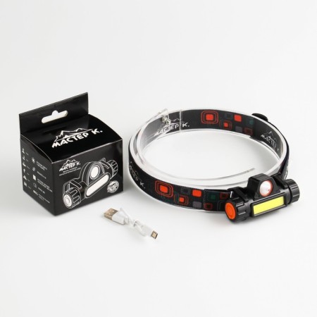 Lantern of the Battery of the Master K., 5 W, 140 lm, 1200 mAh, 4 modes, USB-1