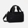 Sports bag with lightning, external pocket, black color