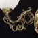 Bra “Ariadne” 1x60W E27 Antique bronze 20x15x30cm