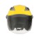 The helmet open with two visors, size L (59-60), model-BLD-708E, yellow glossy