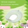 Seat toilet seat, baby, 37 × 32 cm, polyurethane foam, green