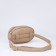 Women's Barry Bag with a sequent 20x13x6 cm, beige color