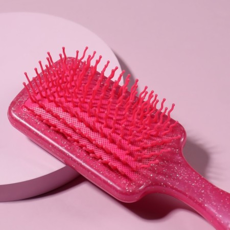 Combing massage, wide, 6.7 × 20.5 cm, color mix-4
