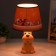 Bobik table lamp E14 15W orange 18x18x32 cm Risalux
