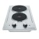 Hon surface Maunfeld eehs.32.4s, electric, 2 burners, silver