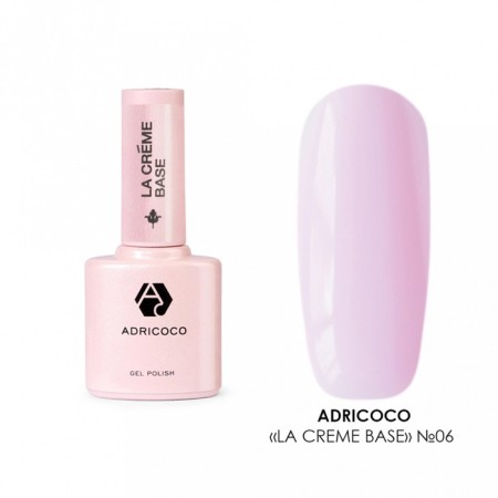 The camouflage base Adricoco La Creme Base, No. 06 Strawberry Blond, 10 ml