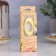 Candle in the cake number "0", 5.3 cm, gold