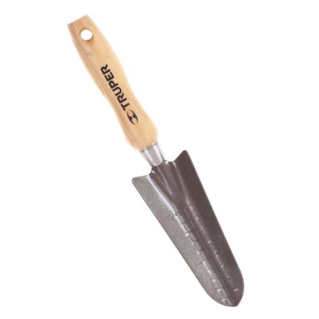 Supplostering scoop, length 30 cm, width 6 cm, wooden handle, Truper