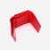 Women's wallet on magnet, red color