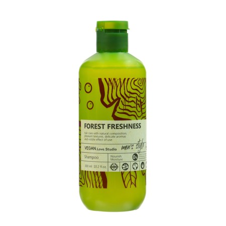 Gift set for men Vegan Lovestudio Forest Freshness: Gel, 300 ml+shampoo, 300ml-2