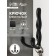 Furniture hook Cappio pigtail, two -rod, black color