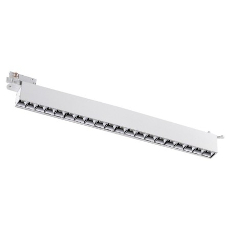 The lamp is a three -phase track LED Novotech. Iter, 30W, LED, 79x588x36 mm, white color-2