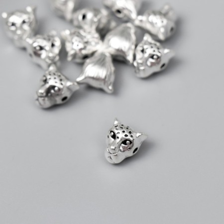 Busina for creativity Metal "Jaguar" silver G183B1464 1x0.9 cm