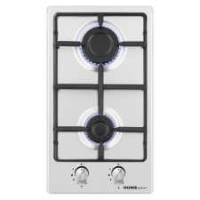 Honing surface Homsair HGS323GCS, gas, 2 burners, silver