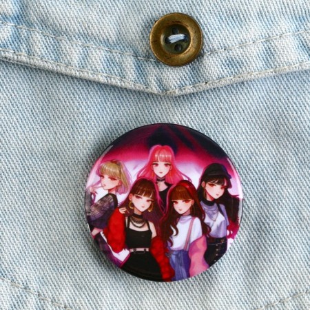 Значок закатной аниме «Айдолы», K-pop, d=38мм-4