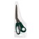 Office scissors 21.5 cm, plastic handles, mix