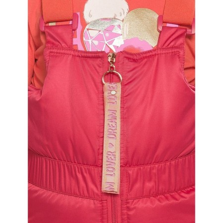 Semi -combines for girls, height 104 cm, raspberry color-5