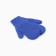 Double children's mittens, blue color, river 14