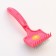 Brush - medium -sized packer with drops, base 59 x 49 mm, pink