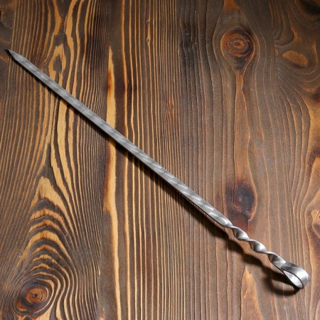Shampoo with a handle, working length - 50 cm, width - 10 mm, thickness - 3 mm with a pattern-1