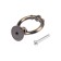 Cappio pen pen, d = 36 mm., Bronze color