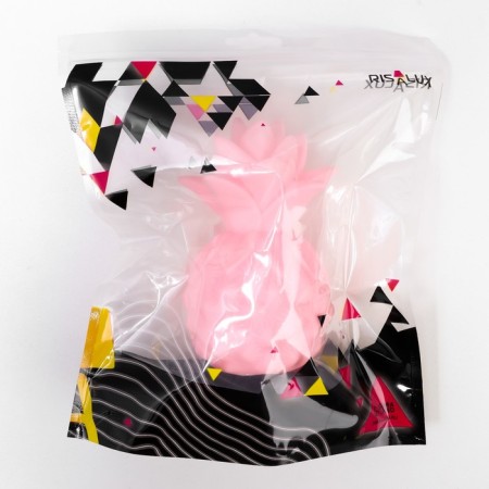 Night Plastic "Pineapple" MIX LEDH1 8x8x13 cm Risalux-5