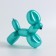 Ball for Twisting latex 250 ", mother -of -pearl, set 10 pcs., Emerald color