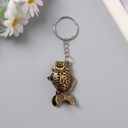 Metal keychain "Fish" mix 4.5x3 cm-1