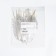 Feathers for decor, silver full color, 13-15 cm 10 pcs