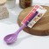 A spoon of culinary with slots of the share "Megar", 29 cm, purple color