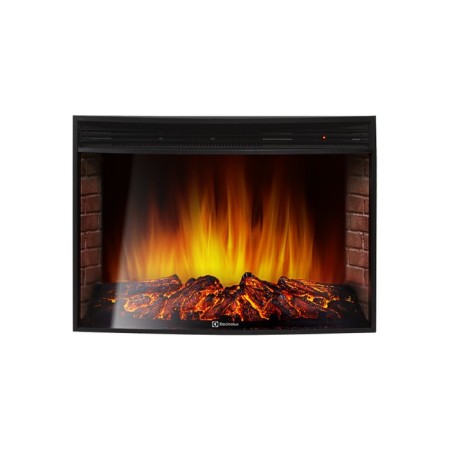 Electric fireplace Electrolux sphere plus EFP/P-3320RLS, 2000 W, 2 modes, remote control, 33 ", black-1