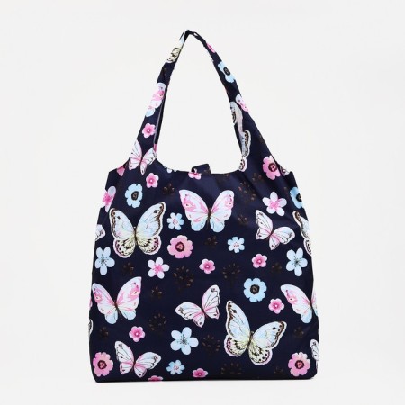Household bag on the button, the color is blue-2