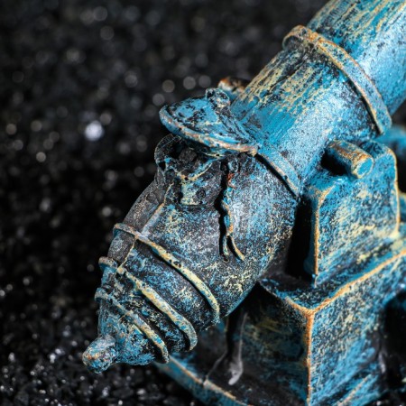 Decor for the Aquarium "gun", 11 x 6 x 9 cm-4