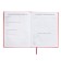 Universal diary for grades 1-11, 48 sheets, Velvet, solid cover, artificial leather, thermoting, liesse, coral