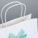 Gift package, packaging, "give joy", 22 x 22 x 11 cm