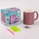 Diamond mosaic on a mug with a partial filling "with love", 300 ml
