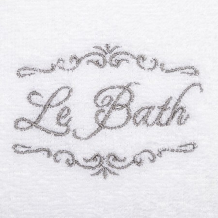 Title of towels "Le Bath" 35x50 cm-2 pcs, 100% cotton, 350 g/m2-2