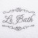 Title of towels "Le Bath" 35x50 cm-2 pcs, 100% cotton, 350 g/m2