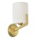 Wall lamp EVOLUCE. Sle3010-301-01. Linton. 1x60 W, E27, 15x29.5 cm, brass color