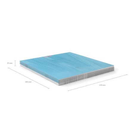 Notebook of 12 sheets in the Erichkrause Neon Classic cage, covered cardboard cover, white offset block 100%, blue-3