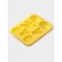 Baking uniform “Easter”, silicone, 7 cells, 18.5 × 14.5 × 2.5 cm, yellow
